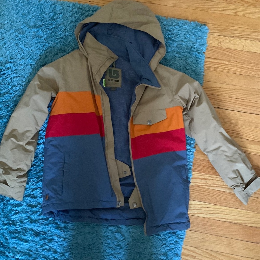 Burton Boys size large snowboard jacket